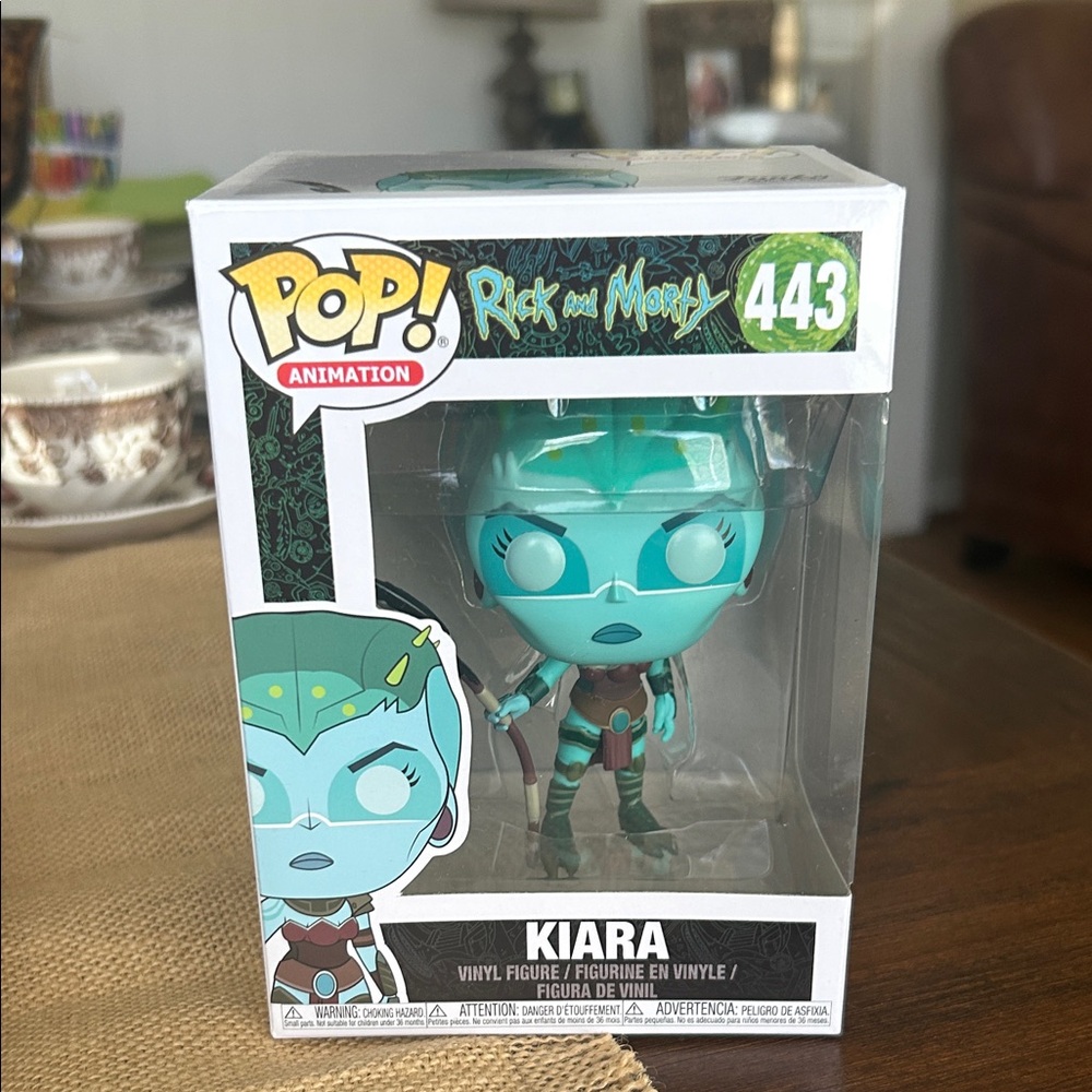 Funko Pop Animation Kiara Figure - Blue and Black